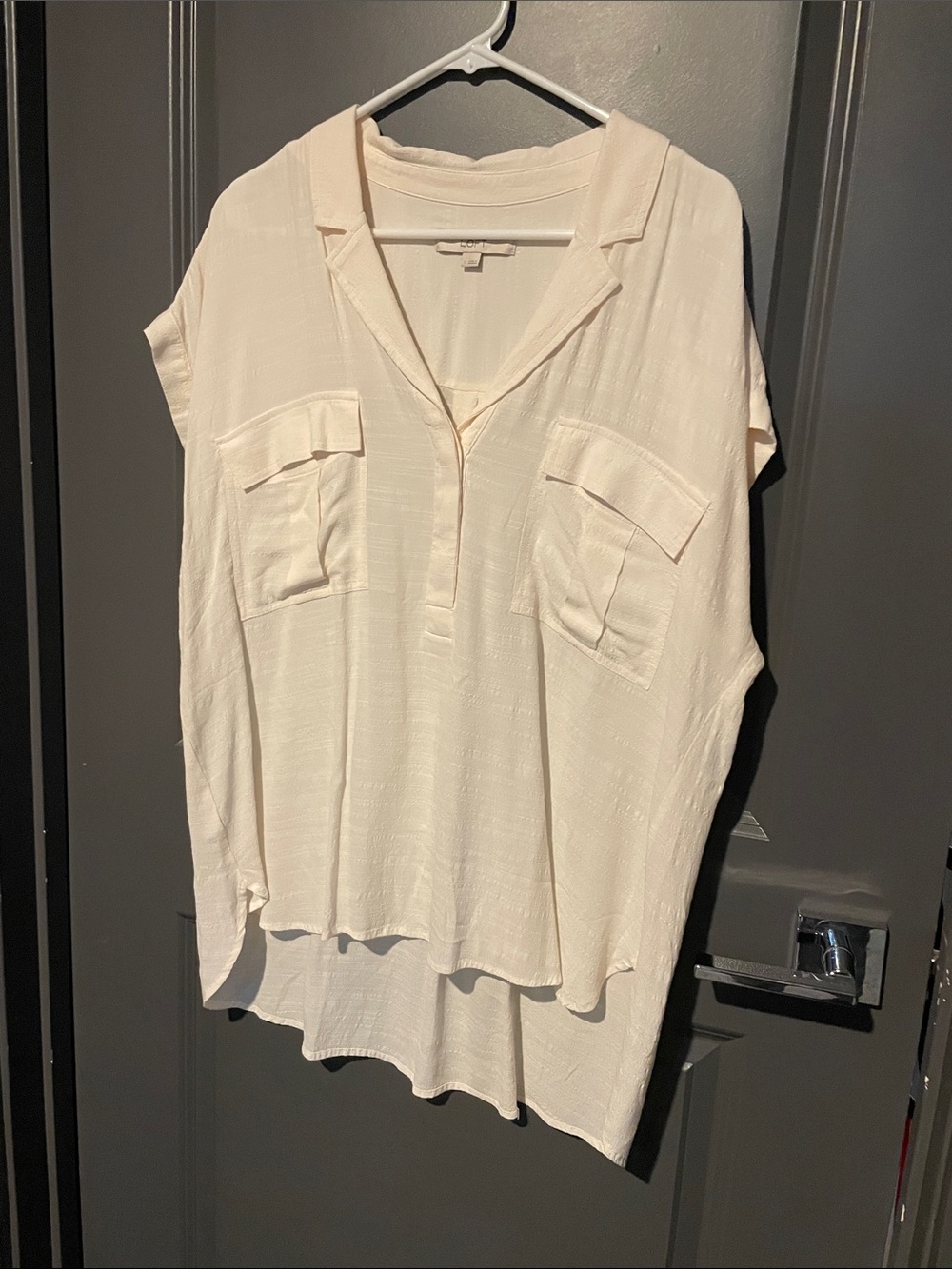 Light Cream Women's oversized dolman